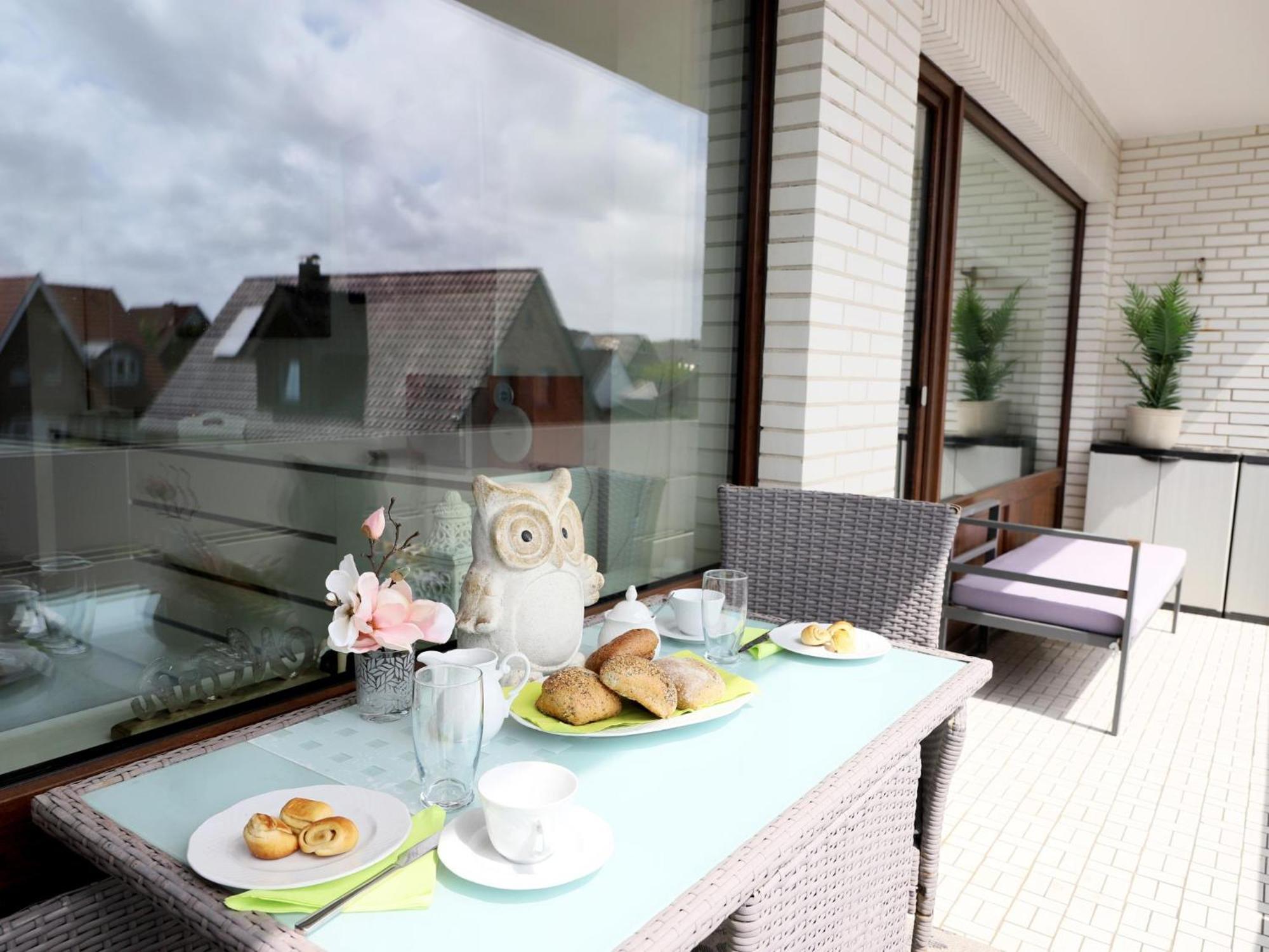 Moderne 2 Zimmerwohnung Mit Grosszuegigem Suedbalkon In Der Ersten Etage Westerland Exterior foto